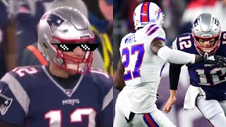 Tom Brady ends Tre’Davious White’s Whole Career (2019, colorized)