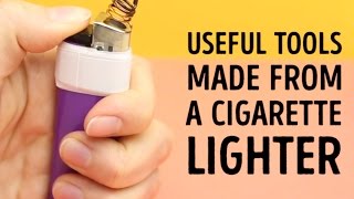 Awesome things you didn't know you could do with lighters l 5-MINUTE CRAFTS