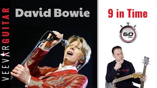 9 David Bowie songs in 60 seconds