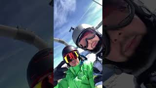 Les sybelles ski drone alpes