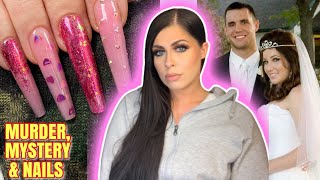 TRUE CRIME & NAILS! The case of Amber & Josh Hilberling (LAZYGIRL METHOD Polygel Valentines Nails)💖