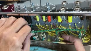 Filament Wiring in a 5E3 Tweed Deluxe Tube Amplifier