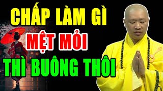 Càng Cố Chấp Càng Khổ Đau, Nghe Xong 100% Chắc Chắn Hết Chấp Ngã   Cực Hay! TP Thích Thiện Thuận