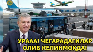 ХУШ ХАБАР ЧЕГАРАДА КОЛИБ КЕТГАНЛАР ОЛИБ КЕЛИНДИ