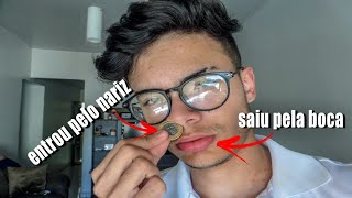 APRENDA AGORA ESSA MÁGICA COM MOEDA INACREDITÁVEL COM MOEDA! TUTORIAL | RESPIRANDO MOEDA