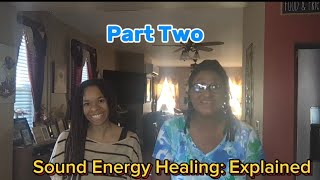 Part 2: Sound Energy Healing Explained| Tea Time with TBee ☕ #selfhealing #energy Check out part 1👇🏽