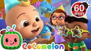 JJ's Birthday Party Songs 🎂 Wheels on the Birthday Bus + MORE CoComelon Nursery Rhymes & Songs