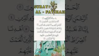 surat Al - Fatihah merdu. #suratpendek #penenanghati #suratmerdu