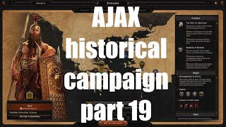 Ajax historical campaign part 19 - Teucer fights Hector