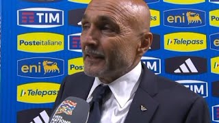 Francia-Italia 1-3 Spalletti e Dimarco post partita