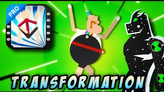 Ben 10 Reboot- Uncle grandpa  transformation (Stick nodes Pro) #Bens16th