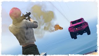 РПГ vs БРОНЕВИК В GTA ONLINE!!!