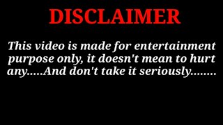 Disclaimer Sound Effect / Male and Female Disclaimer Voice / Entertainment Disclaimer / Royalty Free