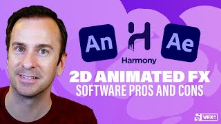 Best 2D Animation Tools for FX | PROS and CONS of Harmony, After Effects, Animate