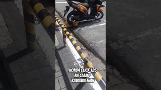 Honda click 125 na clamp #hermsmotovlog #hondaclick125i #shorts