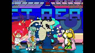 MUGEN Fight - Team Squidward Tentacles vs. Team Super Better Yoshi