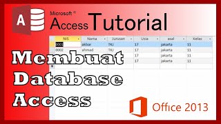 Cara Membuat Database di MS Access [Tutorial MS.Access]