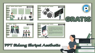 PPT Presentasi Sidang Skripsi Aesthetic Gratis I Template Gratis Powerpoint Part 23