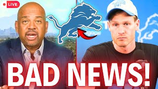 LIONS RELEASE BIG NEWS! SAD INFORMATION! DETROIT LIONS NEWS