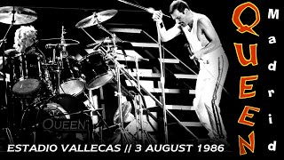 Queen - Live in Madrid (3rd August 1986) - Speed corrected