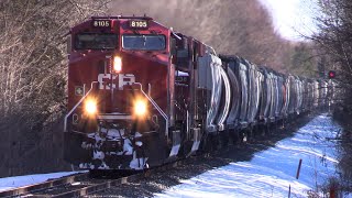 CP 8105 at Snow Valley (11FEB2021)