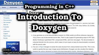 Introduction to Doxygen