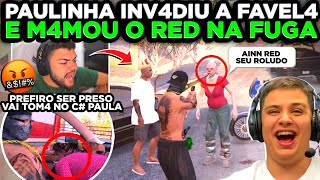 Paulinho o Loko chamou sua irmã Paula Plinia pra pegar o RED de jeito na Fuga *RED FICOU PUT0* 😂