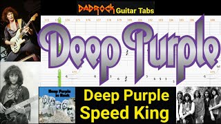 Speed King - Deep Purple - Guitar + Bass TABS Lesson