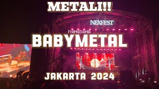 BABYMETAL - METALI!! - Live in Jakarta 2024