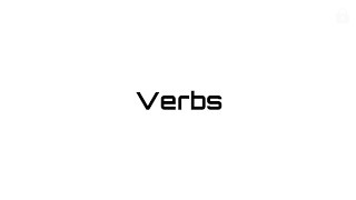 VERBS | ENGLISH GRAMMAR| FOR GRADE 3