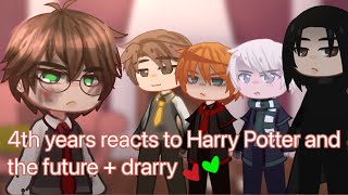 Harry Potter reacts to Harry and the future + drarry ❤️💚 ⚠️ Angst