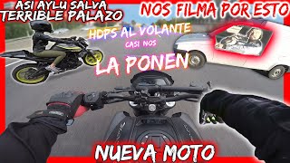 Observaciones Diarias🔥 QUILOMBO,  casi nos LA PONEN! *ESTRENANDO MOTO*