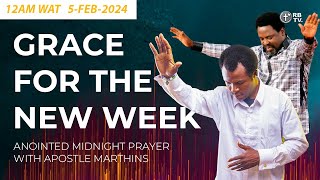 GRACE FOR THE NEW WEEK | ANOINTED MIDNIGHT PRAYER | 5RD FEB 2024 #online #tbjoshualegacy