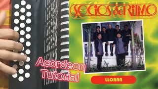 Llorar - Socios del ritmo Aprende acordeón con esta cumbia - Música con Adán #acordeon