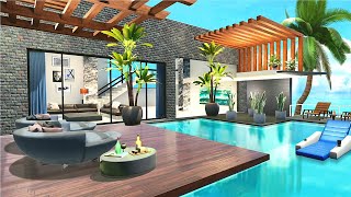 Beach Villa Facade Design • Holiday House Design For Chilling