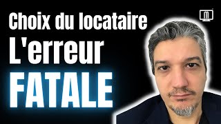 Choix du locataire : ne pas écouter son coeur