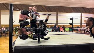 John Bishop, CTD, and Travis Arden vs Outlaw Society (ISWA)