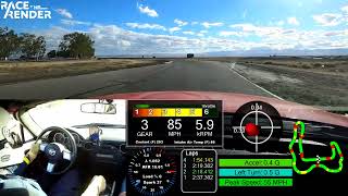 Mazda MX-5 NC 2.5 at Buttonwillow - 2:16 -  10/22/23 - Session 4