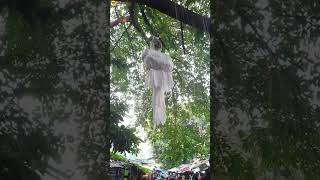 Ada Pocong di Jatinegara #pasarloakjatinegara  #batuakik #explorepasarloakjatinegara