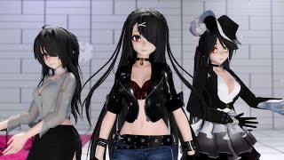 【MMD】catallena  狂三拆盲盒