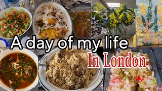 A Day of my life in London|How I spend my day get together with friends&visit TESCO&Fridge cleaning