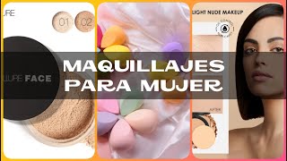 ✔ Tipos de Polvo Para Maquillaje / Maquillaje Sencillo Para Principiantes