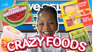 KAIDENCE GETS CRAZY FOODS FROM FIVE BELOW #fivebelow #gummyfood #crazyfood