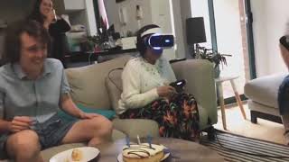 Nan play VR goes wrong-Shot on iPhone meme