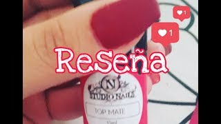 TOP MATTE STUDIO NAILS | COMO APLICARLO? | RESEÑA