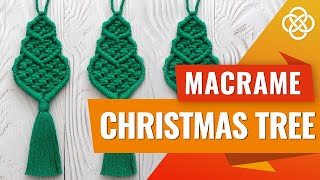 Macrame Christmas Tree DIY | Macrame Christmas | Macrame Christmas Tree Tutorial