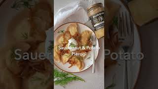 Homemade Sauerkraut & Potato Pierogi