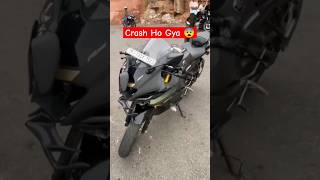 R15 Crash 😨 || R15v4 Total Loss 🥺 #trending #viral #subscribe #crash #r15v4