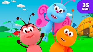 КОЛЛЕКЦИЯ XXL 🐞 ПЕСНИ 🎵 ДЛЯ ДЕТЕЙ | Любимые насекомые - Bichikids