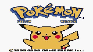 GameBoy Longplay - Pokemon Yellow (Part 1 of 2)